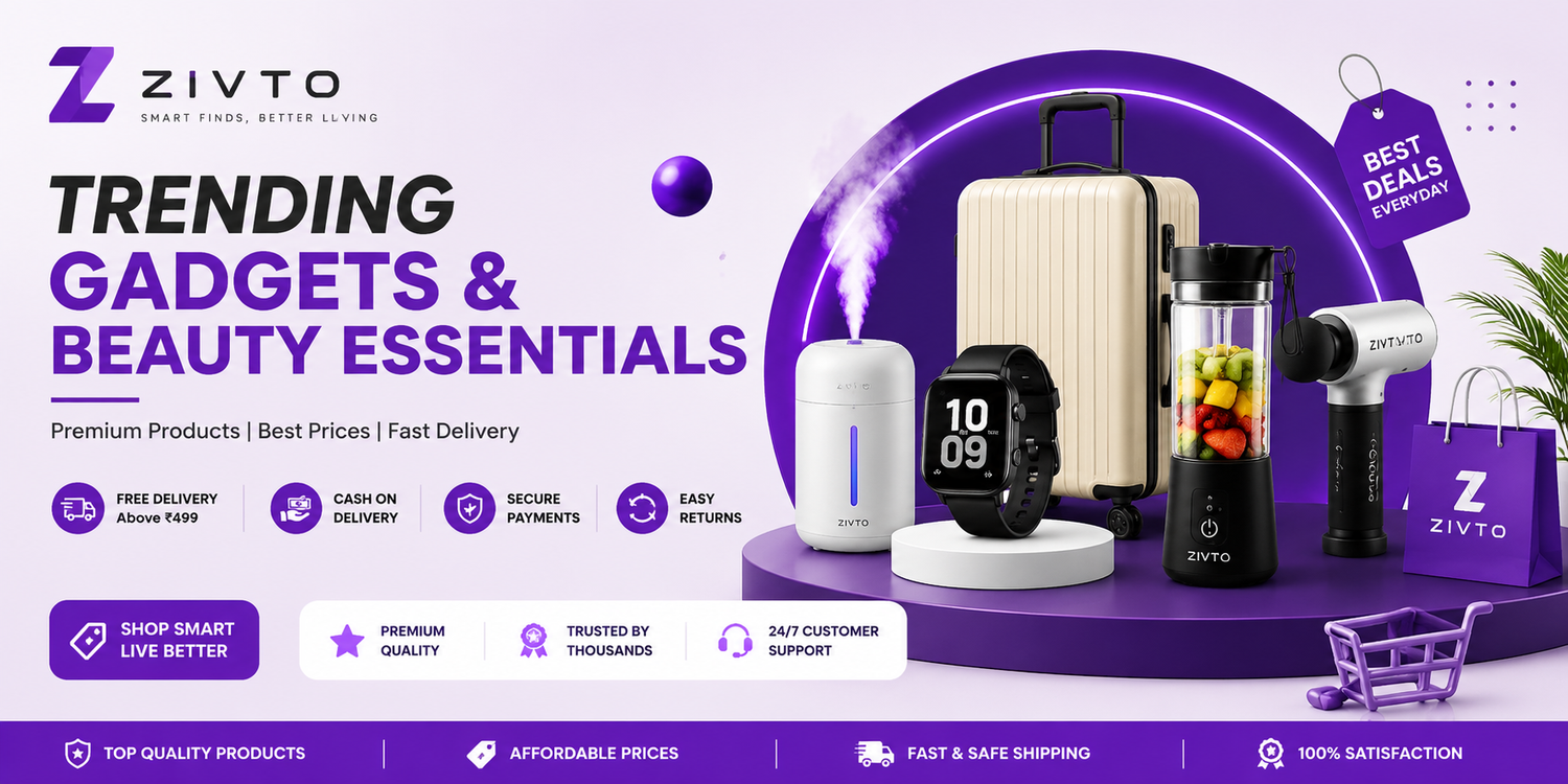 Zivto Trending Collection
Premium Products | COD Available | Fast Shipping