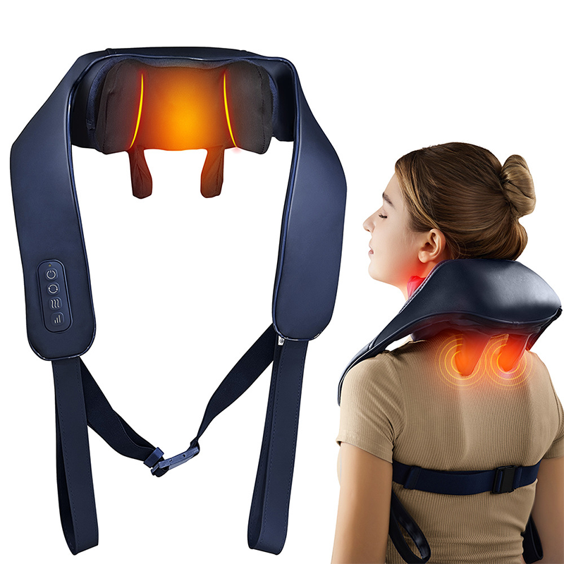Neck Relaxation Device Massager With Belt